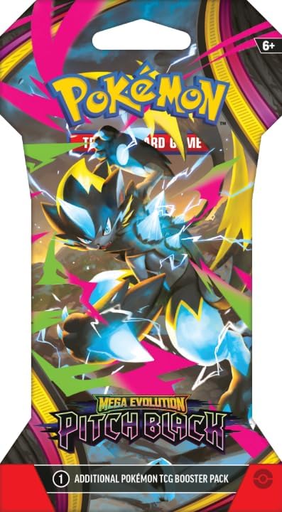 Pokemon TCG: Mega Evolution - Pitch Black Sleeved Booster Pack