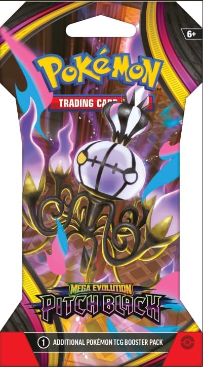 Pokemon TCG: Mega Evolution - Pitch Black Sleeved Booster Pack