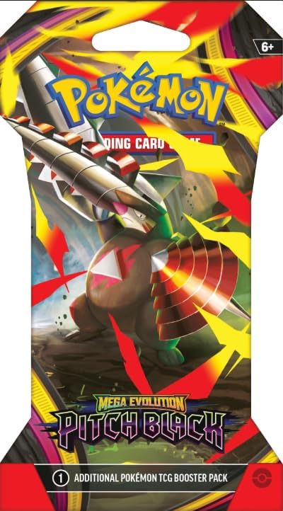 Pokemon TCG: Mega Evolution - Pitch Black Sleeved Booster Pack