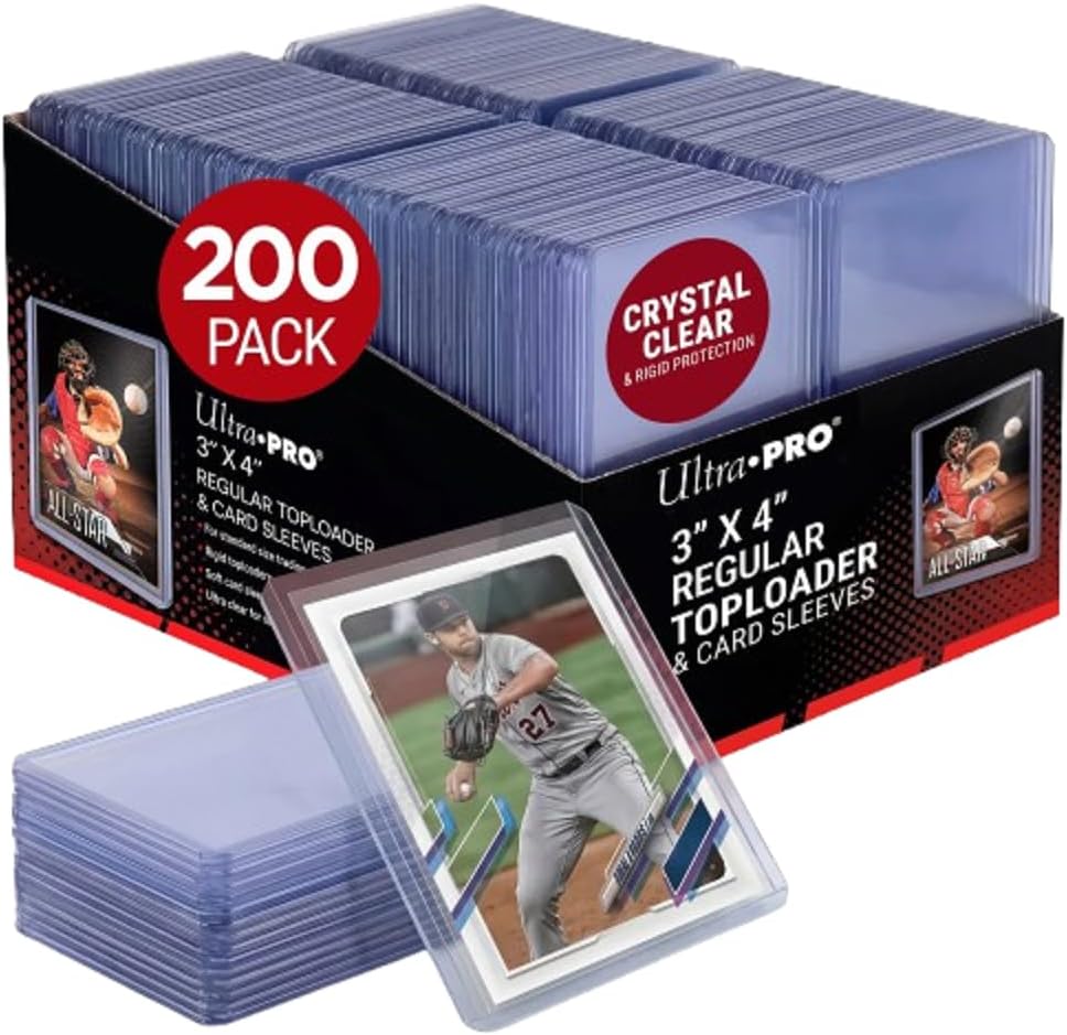 Ultra Pro 200 Trading Cards 3" x 4"