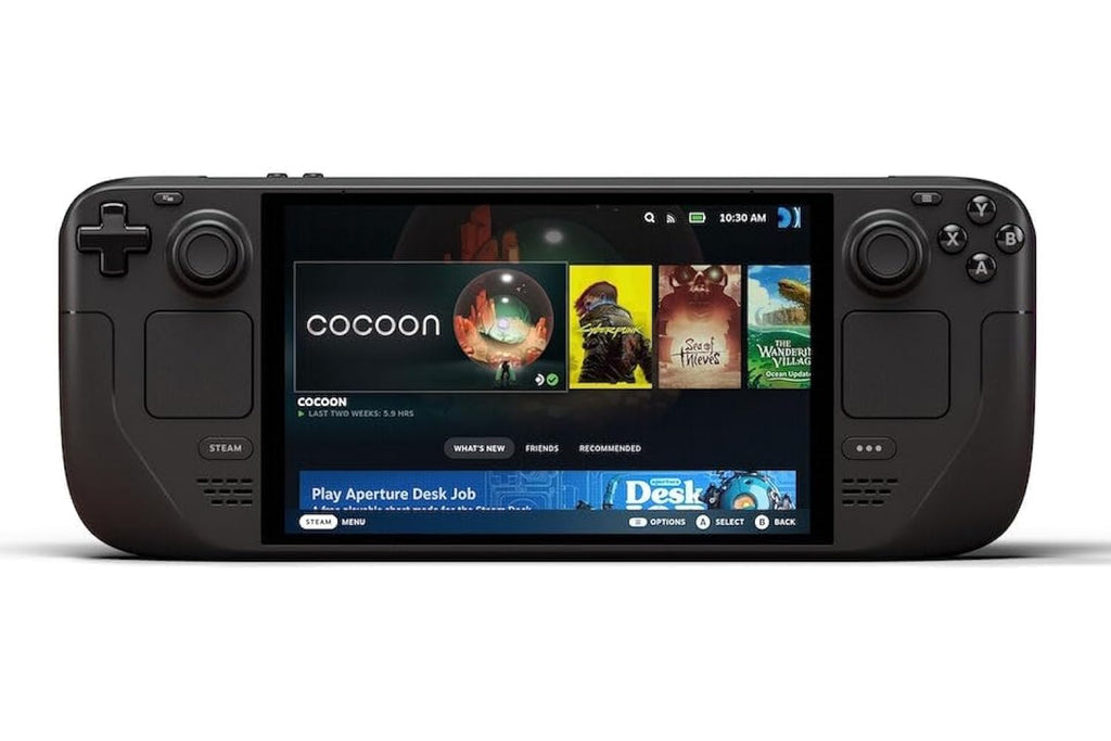 VALVE Steam Deck OLED 512GB SSD + 16GB RAM (International Version) - 7.4"" inch, 90Hz, 1280 x 800px, SteamOS 3.0, Handheld Gaming Console, Black