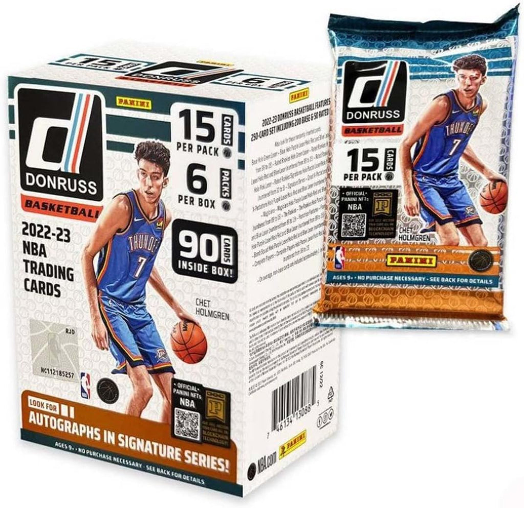 Generic 2022-23 Panini Donruss Basketball Trading Card 6-Pack Blaster Box (90 Cards)