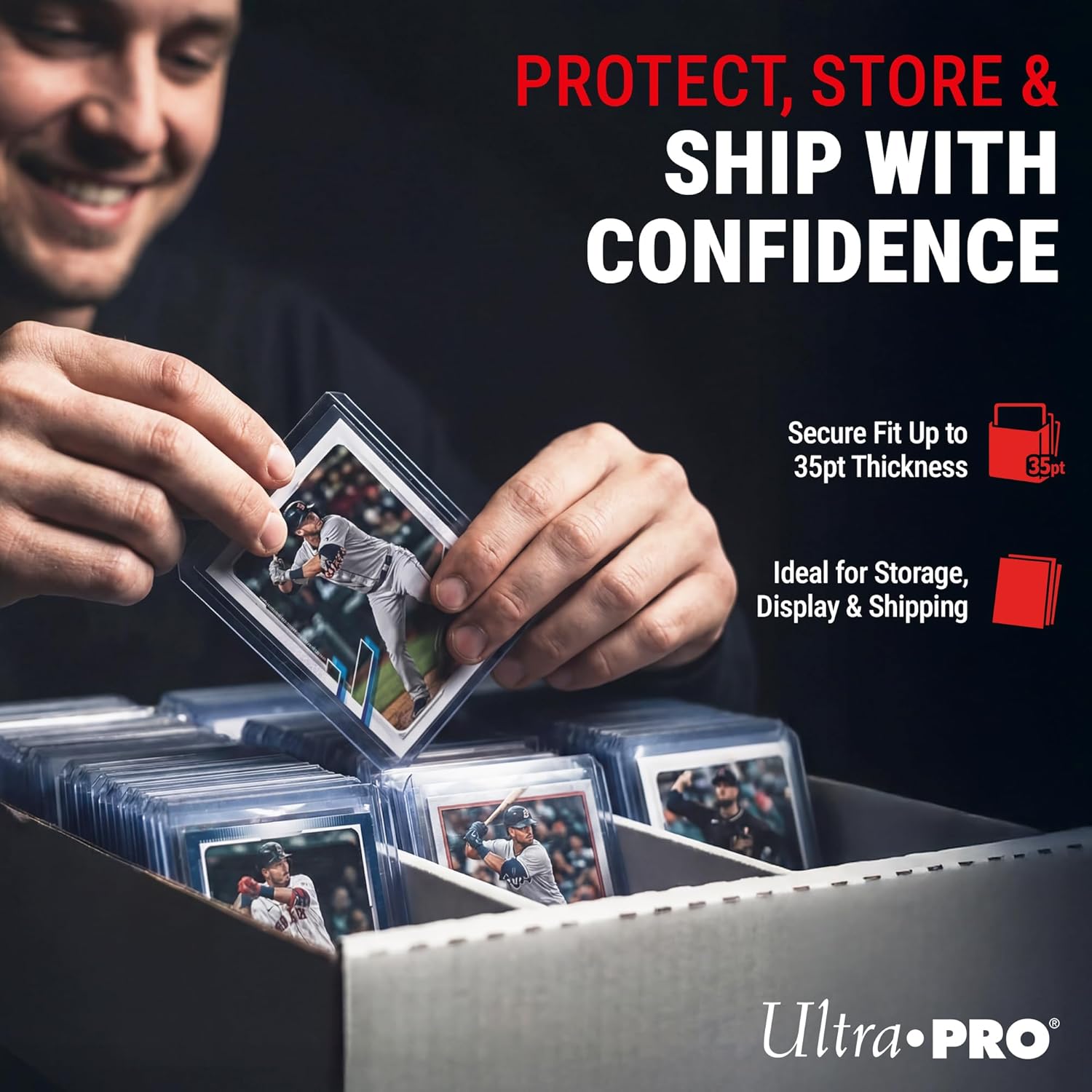 Ultra Pro 200 Trading Cards 3" x 4"