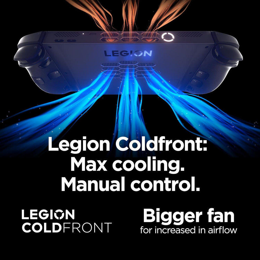 Lenovo Legion Go 2 – Mobile Gaming Console – AMD Ryzen Z2 CPU – 8.8" WQXGA PureSight OLED Display – 144Hz – Integrated AMD Radeon™ Graphics – 16GB Memory – 1TB Storage – Fingerprint Reader