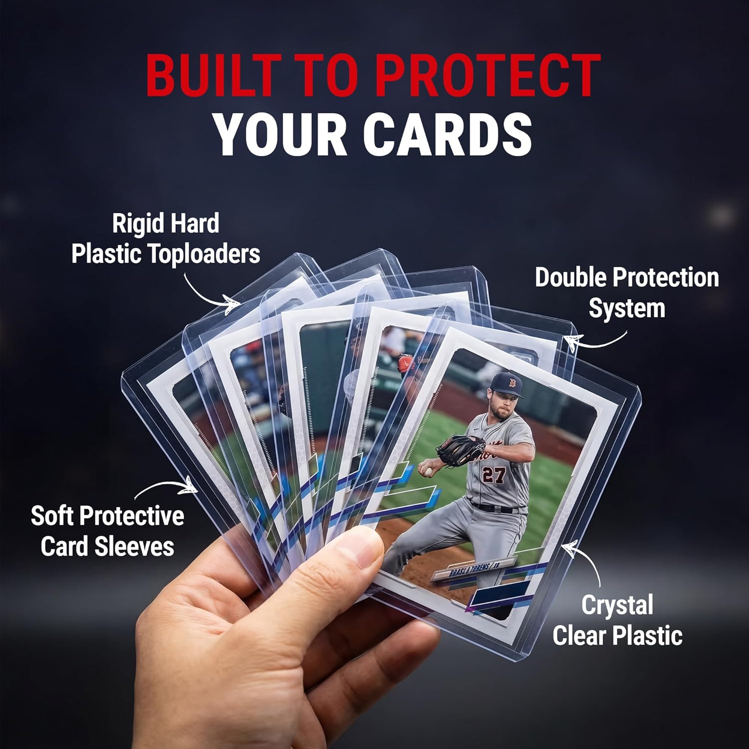 Ultra Pro 200 Trading Cards 3" x 4"