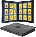 Top Loader Binder 9 Pocket, Holds 288 Toploaders, Side-Loading Zippered Album for Trading Cards, Sports Cards, Baseball, MTG, TCG & Graded Card Sleeves (3" x 4")