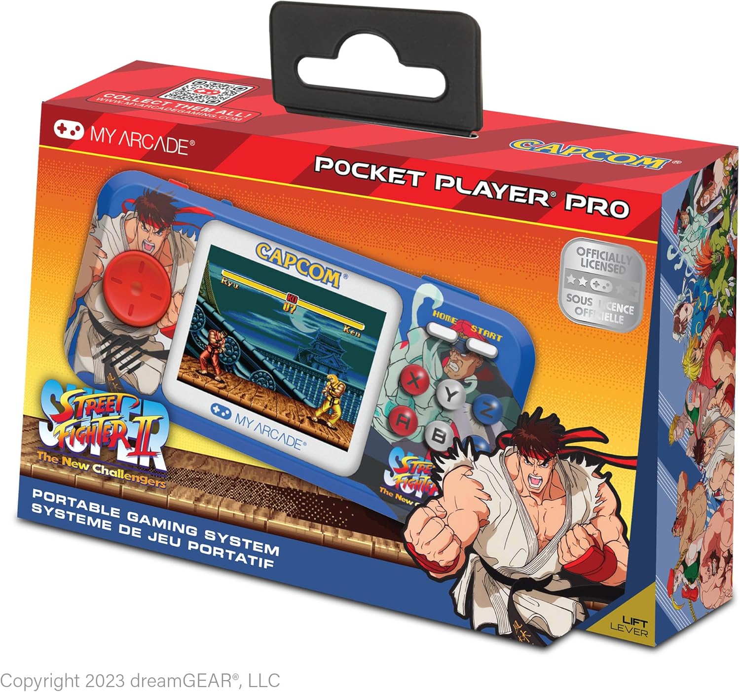My Arcade Street Fighter II Pocket Player Pro: Capcom, Retro Gaming, 2 Games in 1