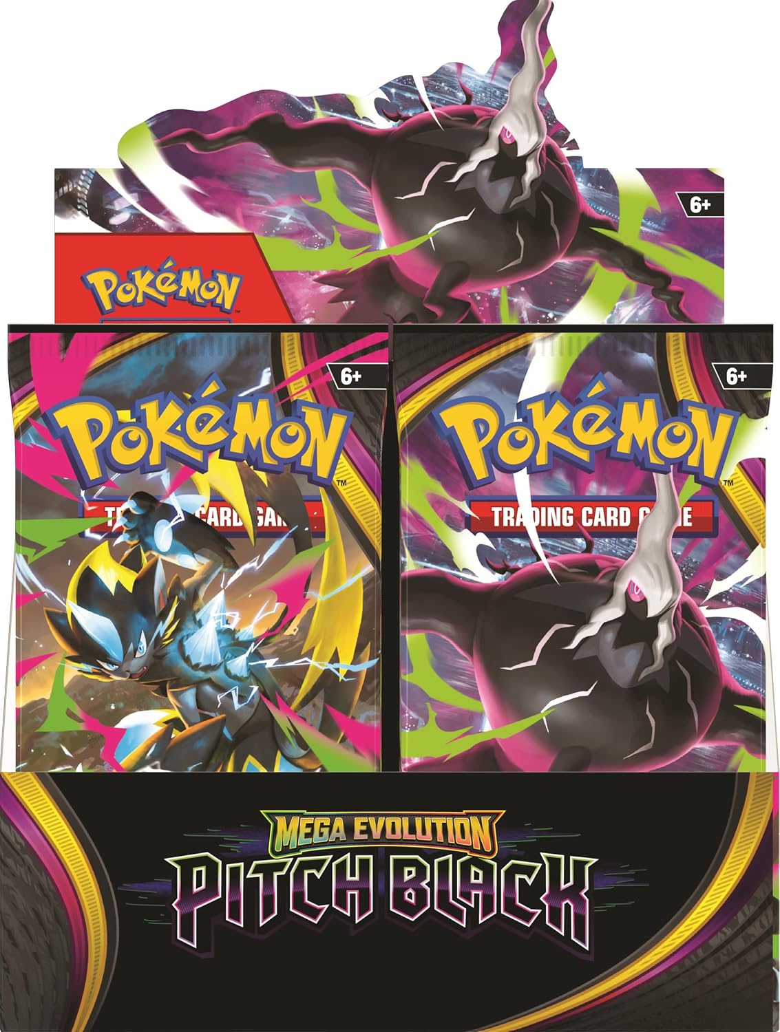 Pokémon TCG: Mega Evolution—Pitch Black Booster Display Box