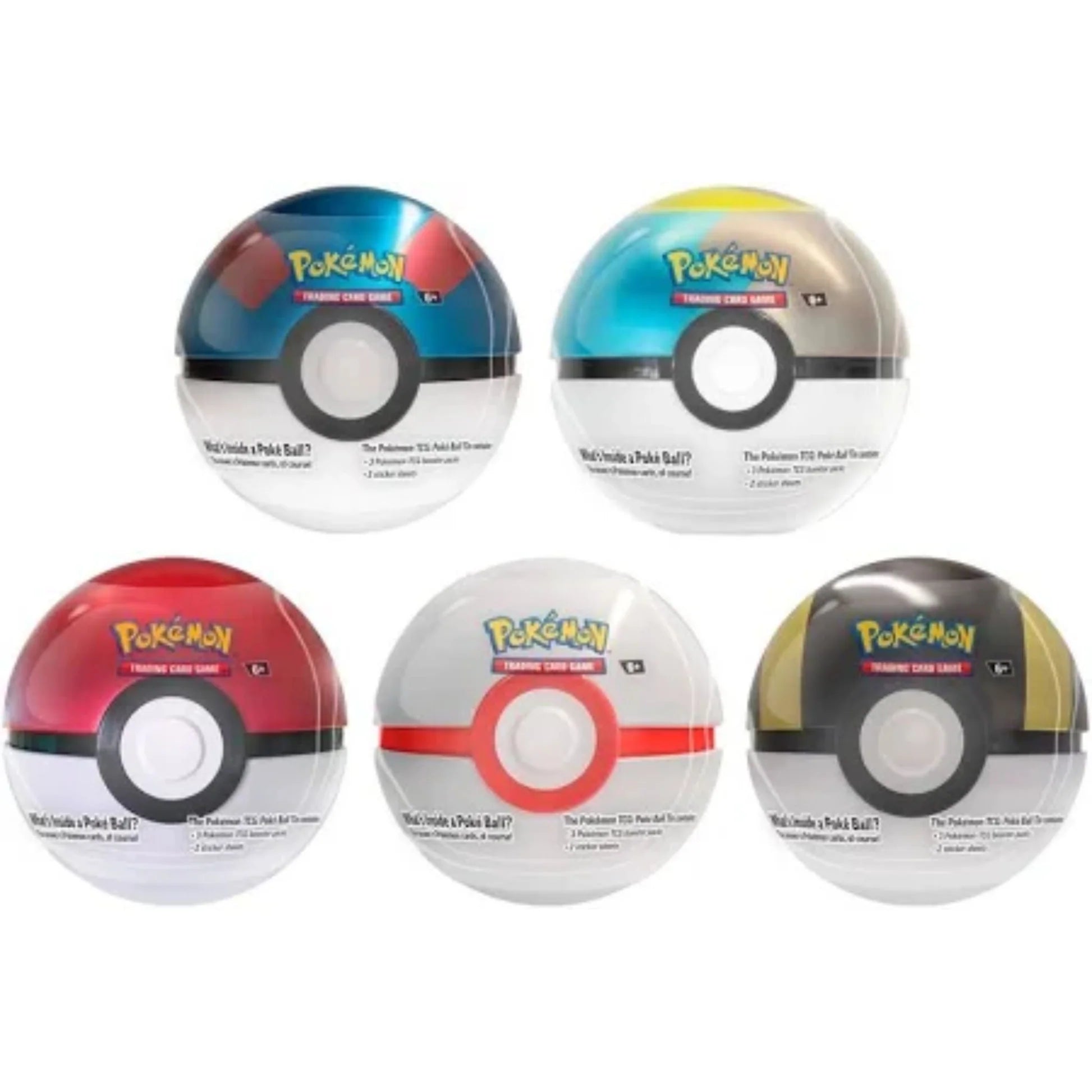 Pokemon TCG: Q4 Poke Ball Tins